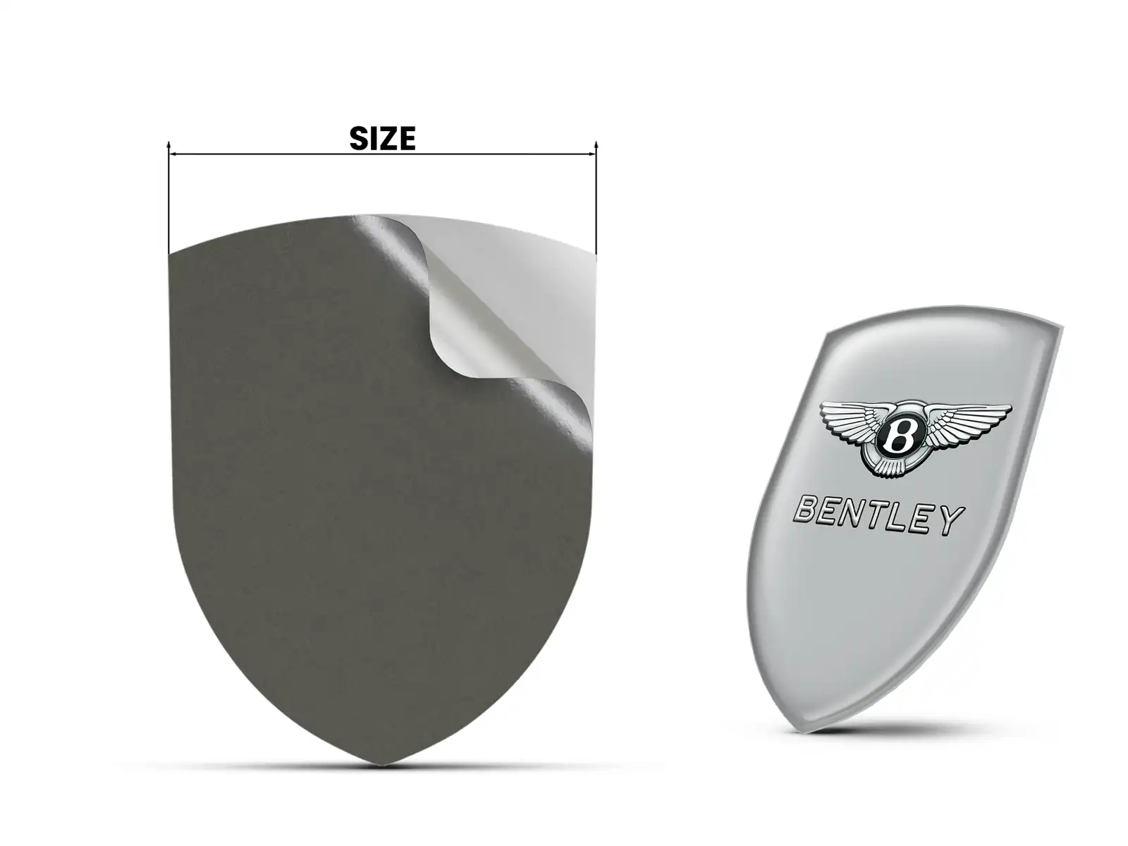 Bentley Stickers Pare-Brise Style Max Moderne Pro Résistant